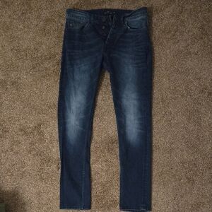 Men's Slim Fit Jeans - Dark Blue